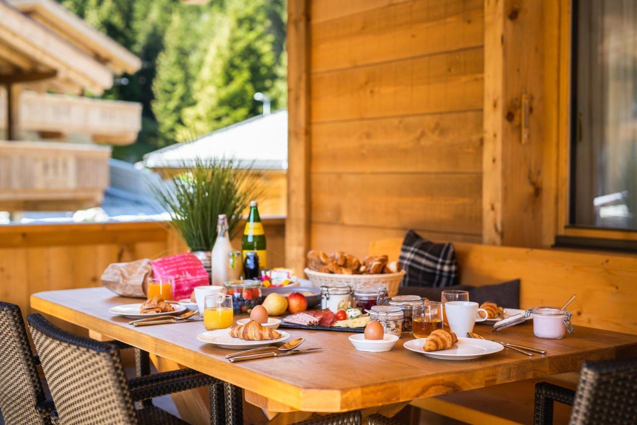 Das Chaletdorf - Pitztal Sankt Leonhard im Pitztal Exteriör bild