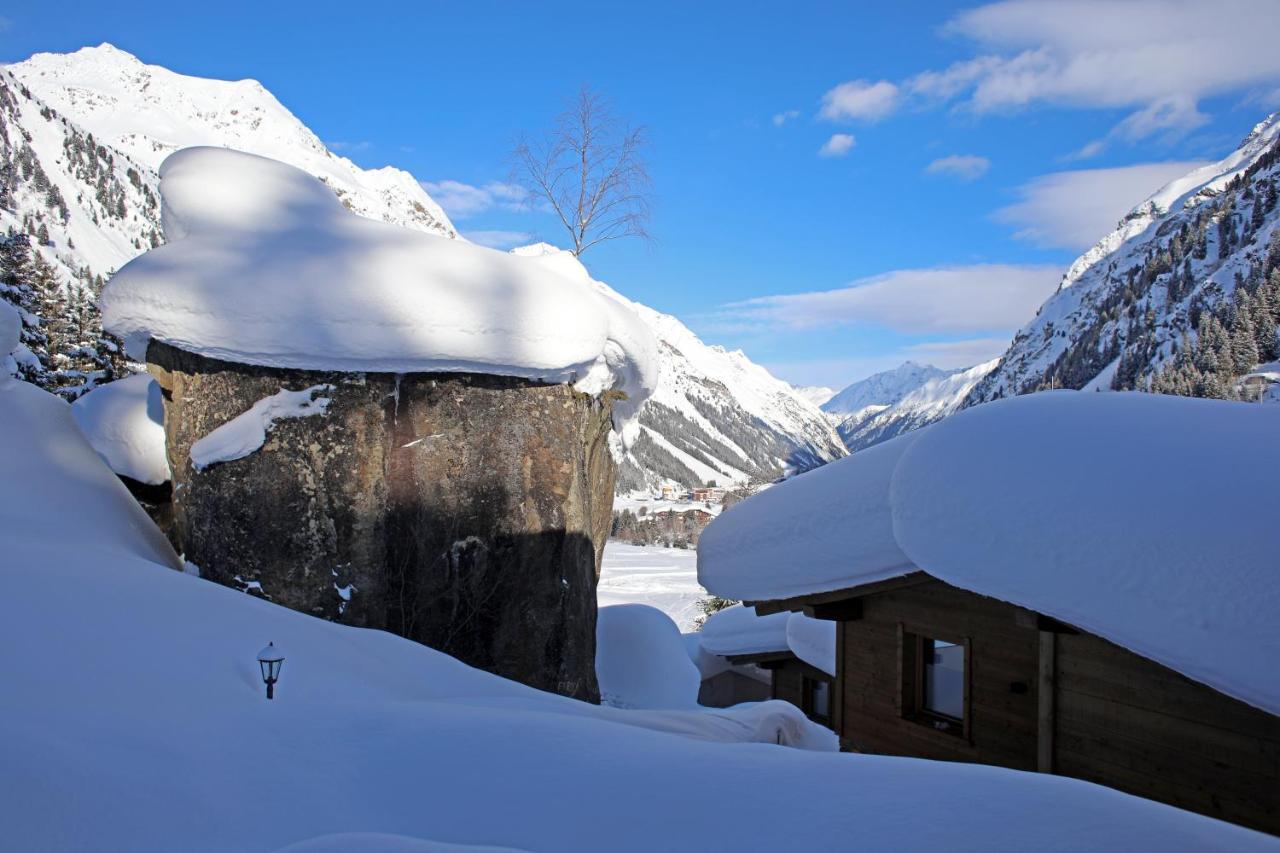 Das Chaletdorf - Pitztal Sankt Leonhard im Pitztal Exteriör bild