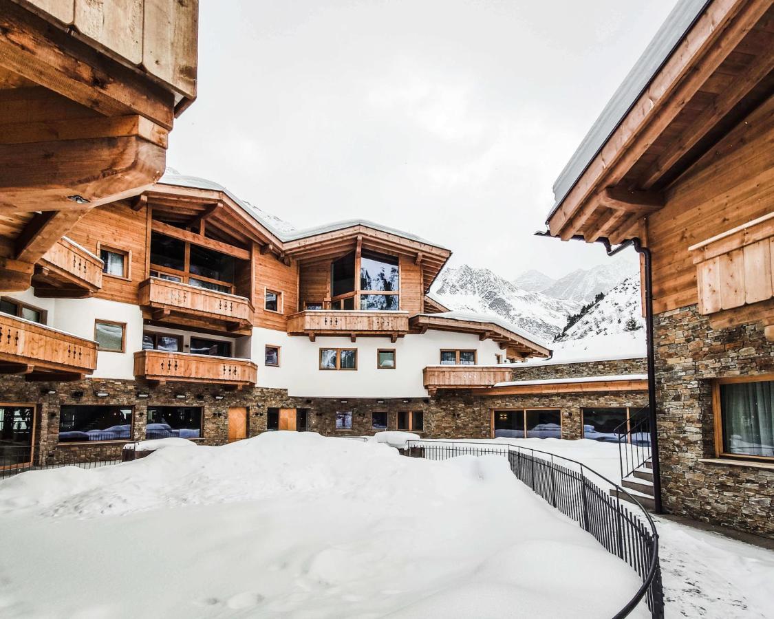 Das Chaletdorf - Pitztal Sankt Leonhard im Pitztal Exteriör bild