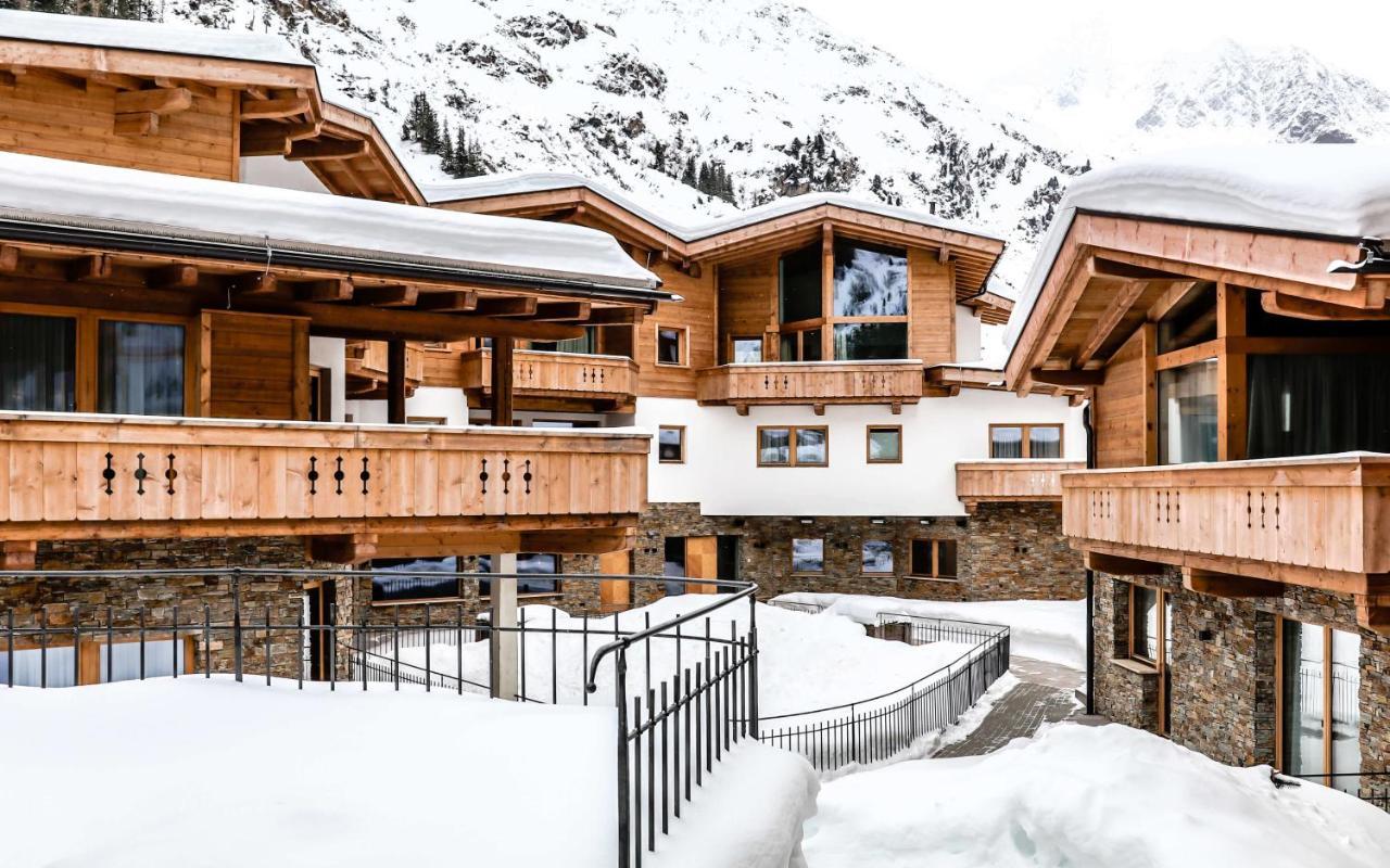 Das Chaletdorf - Pitztal Sankt Leonhard im Pitztal Exteriör bild